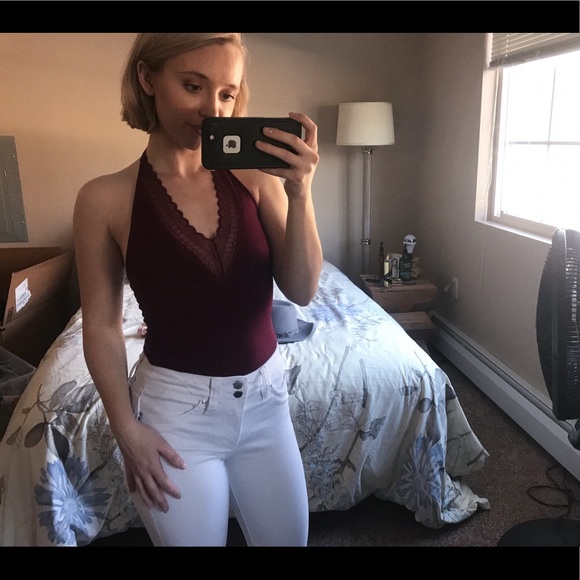 American Eagle Outfitters Tops - American Eagle Halter Bodysuit